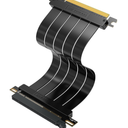 EZDIYFAB PCIE Gen 4 16x Extreme Flexible, High Speed Riser Cable PCI Express 4.0 Port GPU Extension CardStraight Connector [7.87in/20cm]