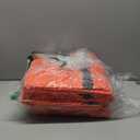 4 Pcs 176 Gallon Large Moving Bags with Zipper and Handles Foldable Storage Duffle Bags Heavy Duty Extra Large Totes for College Dorm Travel Clothes Blankets Bedding Moving (Orange)