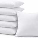 18 x 18 Inch Throw Pillow Inserts Set of 6 Square Cushions with Polyester Fill for Decorative Pillow Covers