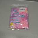 Idgreatim Girls Gymnastic Leotard Ballet Dance Dress Outfit with Removable Skirt Hair Scrunchie Combo 4-11 Years (8-9 Years, Green Pink)