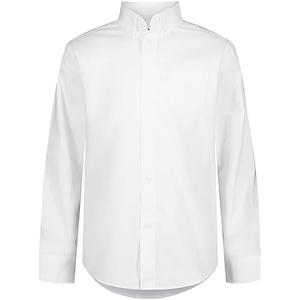 IZOD Uniform Young Men's Long Sleeve Button-Down Oxford Shirt. Size L