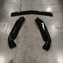 Compatible for Cadillac CT5 CT-5 2024 2025 Glossy Black Front Bumper Lip Spoiler Bodykit Glossy Black