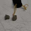 2 Pieces Pyrite Raw Crystals and Healing Stones, Natural Rocks for Tumbling and DIY Raw Stones and Crystals