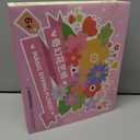 KYWYOYOU BloomJoy Magic Petal Flower Art Kit  DIY Paper Flower Craft Kit for Kids, Create 3D Blossoms with Dyed Petals, Watercolor Coloring Set for Creative Art, Gift for Girls Ages 612 (1 Set)