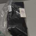 LEXSION Felt Purse Organizer Insert Zipper Pocket with Two Removeable Bottle Holder (Medium, Black)