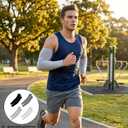 4Paris Arm Sleeves for UV Sun Protection, Cooling Sports Arm Compression Sleeves for Men Women