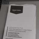 Amazon Basics Multipurpose Copy Printer Paper, 8.5 x 11 Inches, 20 lb, 92 Bright, White, 1 Ream (500 Sheets), Jam-Free