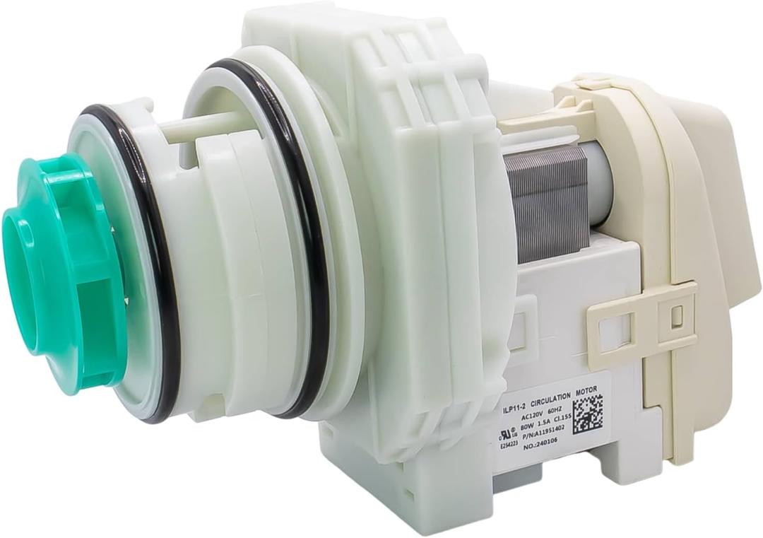 5304519906 Dishwasher Pump and Motor Assembly (PD00053471) Compatible With Frigidaire Replacement AP6840161 PS12712308 EAP12712308
