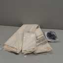 Kokorona 4 Panel Room Divider, 6FT Tall Folding Privacy Screen Wall Dividers, Portable Privacy Screen Freestanding Room Divider for Room Separation, Included - Cover Strips, Beige, 136''W x 71''H