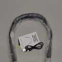 Glocusent Ergonomic Reading Light, 1600mAh Rechargeable Book Light for 100 Hrs - 3 Colors & 5 Brightness, Neck Light with Timers, Sleep Aid & Travel Lock, Perfect for Reading, Knitting & Craft