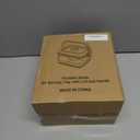 Divided Chilled Serving Tray for Parties,Ice Chilled Party Platter,Ice Serving Bowl with Lid and Handle,Charcuterie Serving Board,Cold Dish Dip for Fruit Seafood Vegetable Shrimp Cocktail Appetizer (White)