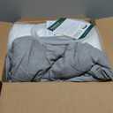 Furhaven 26" Round Orthopedic Dog Bed for Medium/Small Dogs w/ Removable Washable Cover, For Dogs Up to 30 lbs - Sherpa & Suede Snuggery - Gray, 26-Inch