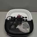 Medical king Foot Spa with Heat and Massage and Jets Includes A Remote Control A Pumice Stone Collapsible Massager with Bubbles and Vibration