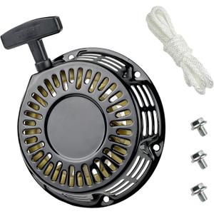 212cc Recoil Pull Start Assembly for Predator 212 cc Coleman Ct200u Bt200x Trail Ct200u-ex Mini Bike Kt196 Go-Kart 196cc 224cc 6.5HP 7HP Pull Starter w/Pull Cord