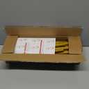 Gold Wedding Arch Backdrop Stand, 6.6FT*3.3FT Square Balloon and Flower Metal Frame for Ceremony, Anniversary, Party, Baby Shower Photo Booth Decoration.