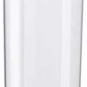 Kichvoe Rice Dispenser Wall Mount Dry Food Dispenser Grain Storage Container Cereal Dispenser Rice Bucket Storage Tank Grain Canister Food Organizer for Home Kitchen 1.5L