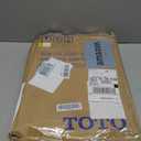 TOTO SoftClose Slow Close Elongated Toilet Seat and Lid, Cotton White - SS124#01