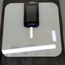 Wyze Scale Ultra, Smart Scale with 4.3" Color Display, Digital Scale for Body Weight BMI Muscle Mass, Heart Rate Monitor, Wi-Fi & Bluetooth Weight Scale with Baby/Pet/Luggage Mode, 400lbs (11.8 in11.8 in, White)