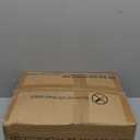 Furologee Kitchen Bakers Rack with Hutch, Coffee Bar Station 4 Tiers, Microwave Oven Stand with 6 S Hooks and Pegboard, Kitchen Microwave Rack for Spice Organizer Workstation, Rustic Brown (22inch)