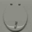 Kohler K-20110-0 Brevia Elongated Toilet Seat with Grip-Tight Bumpers, Quiet-Close Seat, Quick-Attach Hardware, White