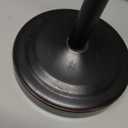 17 Inch Oil Rubbed Bronze Stainless Steel Free Standing Towel Rack Bar, Double Stand Towel Ring Hand Towel Holder Hanger, Towel Hardware for Bathroom Vanity Kitchen Countertops