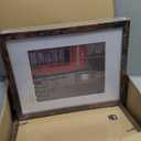 11x14 Picture Frame Set of 9, Photo Gallery Wall Frame Set, Display Pictures 8x10 with Mat or 11 x 14 Without Mat, Multi Photo Frames for Wall Mounting or Table Top Display, Black