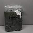 Bedsure Twin/Twin XL Size Comforter Set Dark Olive Green, Boho Tufted Bed Set, Checkered Farmhouse Shabby Chic Bedding, 2 Pieces, 1 Plaid Geometric Comforter and 1 Pillow Sham