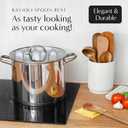 Ceramic Ravioli Spoon Rest for Stove Top, Spatula Holder for Counter, Funny Yellow Spoon Rest for Italian Kitchen Decor, Funny Kitchen Decor, Italian Themed Gifts for Cooks