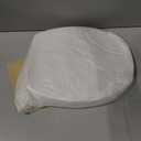 Plus Toilet Seat Round, Slow Close Toilet Seat, No-Slam, Magnetic Quick-Release Easy Clean, Easy Installation, SecureGrip Bumpers, Wobble-Free, Adjustable Fit, Plastic, White