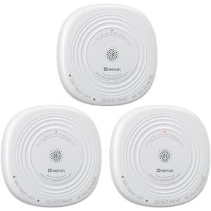 Heiman Smoke Detector Carbon Monoxide Detector Combo 10 Year Battery | ETL listed to UL 217 10th Ed. & UL 2034 5th Ed.,10-year sealed battery, EOL alert, photoelectric, electrochemical CO, 85dB