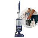 Shark NV360 Navigator Lift-Away Deluxe Upright Vacuum with Large Dust Cup Capacity, HEPA Filter, Swivel Steering, Upholstery Tool & Crevice Tool, Blue
