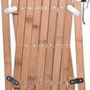 Indoor Dog Gate, Wood Adjustable Easy to Install Stable Puppy Safety Fence Retractable for Doorway 