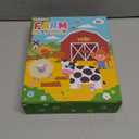 OCHIDO Busy Book for Toddlers 1-3, Montessori Toys for 1 Year Old Boy Girl, Farm Animal Busy Board Educational Learning Quiet Toddler Activity Book, Birthday for Toddlers