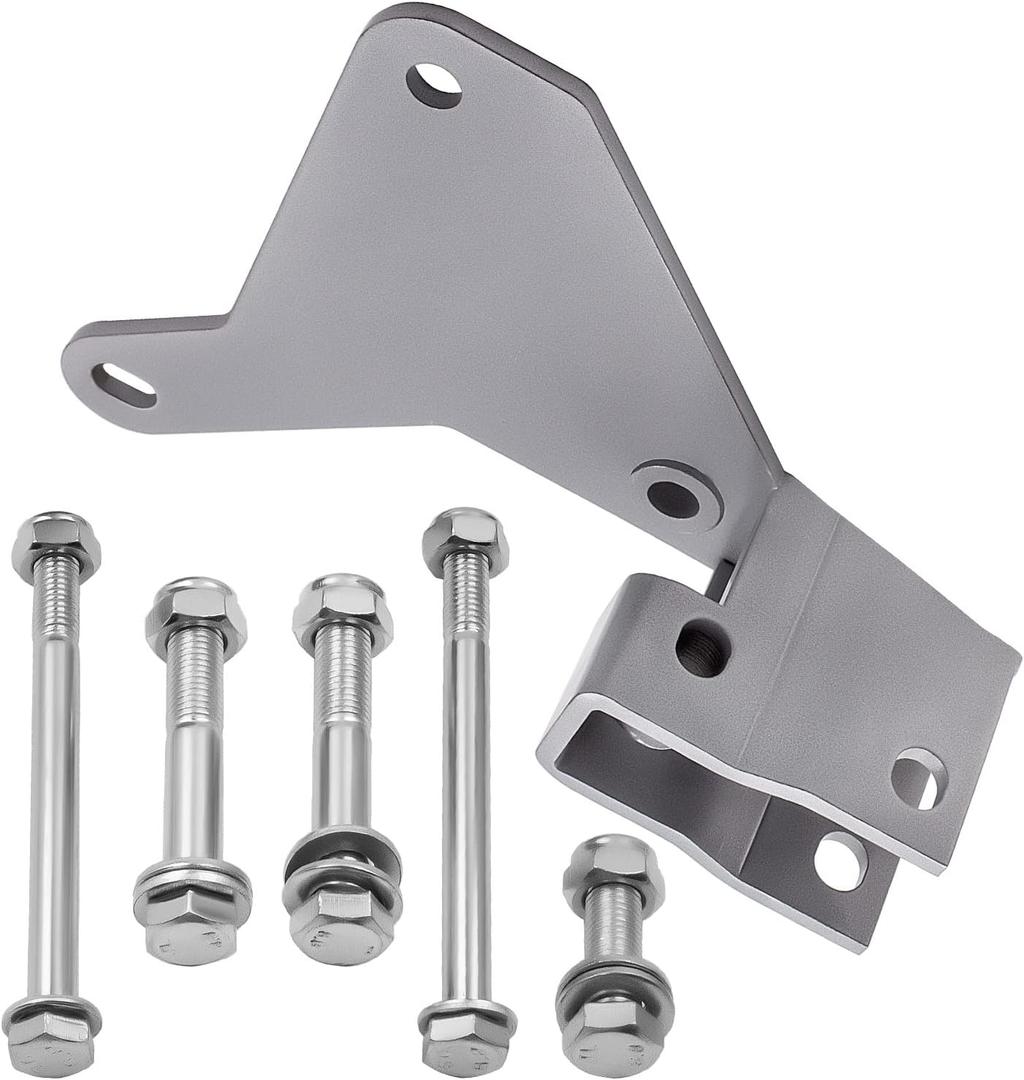 maXpeedingrods Front Track Bar Drop Bracket 2-4" for Jeep Grand Cherokee WJ 1999-2004, Relocation Bracket Kit for Lifted WJ