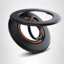 TORRAS 2025 Flagship Magnetic Phone Grip Ring Holder Kickstand [2Sided Magnetic] [360 Rotation] Fit for MagSafe Accessories for iPhone 17 16 15 14 13 12 11 Samsung, Google, Black