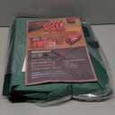 Christmas Ornament Storage Box, Mrrihand Xmas Decoration Organizer with Adjustable Dividers - Storage Container Keeps 128 Holiday Ornaments 3-Inch, Dual Zipper Closure, 600D Tear-Proof Material(Green)