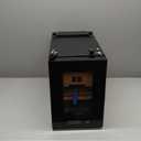 NEEDONE Humidor 16L, Electric Cooler Humidors for 100 Counts, Electronic Cabinet with Cooling Control, Spanish Cedar Wood Drawer Shelves, Digital Hygrometer Displays, Gift for Men