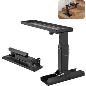VEVOR Ladder Extender 29.8x5.8-Inch, High Strength Ladder Aide Pro, 11.4-18 Adjustable Height, Fully Foldable Ladder Leveler for Stairs, Non-Slip Ladder Stabilizer for Extension