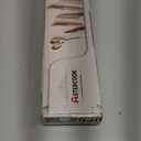 Astercook Knife Set, 13 Pieces Kitchen Knives Set with Healthy Anti-Rust Coating, Dishwasher Safe, Stainless Steel Chef Knife Sets with 6 Blade Guards, Perfect Valentine's Day Gifts for Kitchen (Large, Cream)