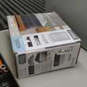 Intex 64417ED 22in Queen Dura-Beam Comfort Plush High-Rise Inflatable Air Mattress with Built in Pump for Travel and Camping, 600lb Weight Capacity (Grey)