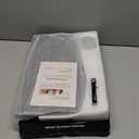 Wireless Keyboard and Mouse Combo - 9 Backlit Effects, RGB, Ergo Wrist Rest, Phone Holder, 2.4G Full Size, Rechargeable, Sleep Mode, KM22 MAX Quiet Set for Computer, PC, Laptop, Mac, Windows- SABLUTE (Classic Black)