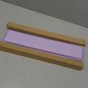 Laborio Computer Keyboard Stand for Desktop, Keyboard Wrist Rest Holder Stand for Easy Typing with Wrist Pad for Office Desk, Home, School(Purple)