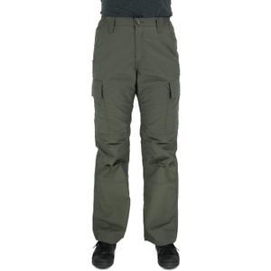 LAPG Women's Stretch Core Cargo Tactical Pants, Elastic Waistband, High Rise, Relaxed Fit, Outdoor Work Pants, Multi-Color (Od Green, 4 Short)