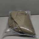 Sunnydaze Round Outdoor Fire Pit Cover - Heavy-Duty 300D Polyester and PVC with Drawstring Closure - Khaki - 30-Inch (30" x 12")