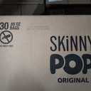 SkinnyPop Popcorn, Original, Whole Grain, Dairy-Free Snack, 0.65oz Bags (30ct), Best By: 01/31/2026