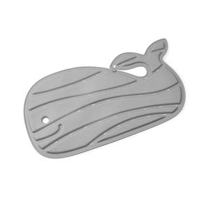 Skip Hop NonSlip Baby Bath Mat, Moby, Grey
