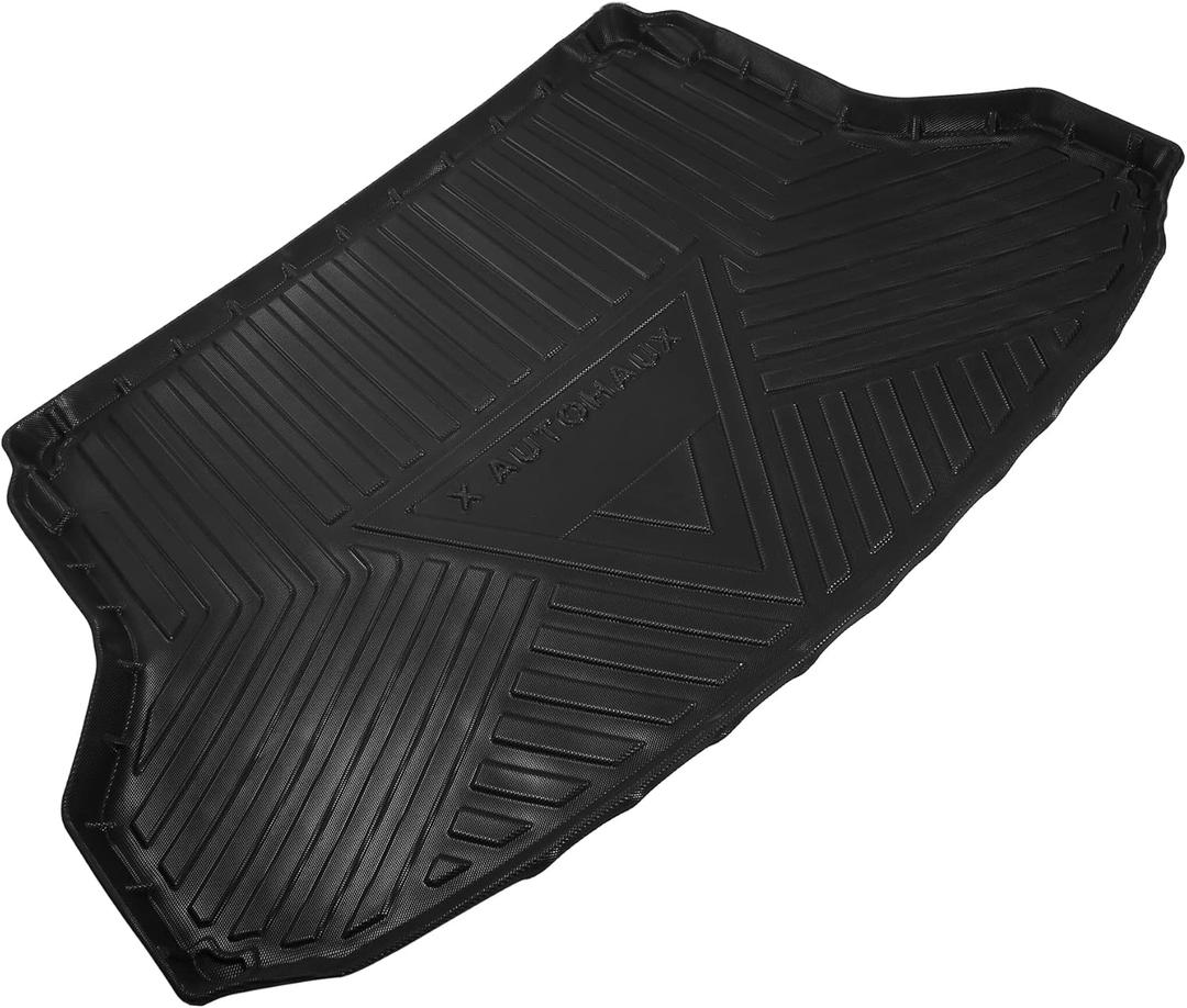 X AUTOHAUX Trunk Mat for Nissan Rogue 2014-2020 Without 3rd Row Seats Rear Cargo Liner Not for Select or Sport or Hybrid Models Waterproof Rear Cargo Mat