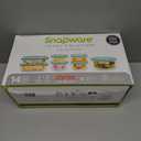 Snapware Plastic Total Solutions (14-Pack, Mixed Sizes) Food Storage Containers Set, Airtight & Leakproof Plastic Locking BPA-Free Lids Tupperware, Freezer Dishwasher Microwave Safe