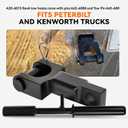 2 Set A20-6013 Rev A Tow Hooks Come with pins A65-6008 and Tow Pin A65-600 Fits Peterbilt and Kenworth Trucks