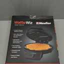 Mueller Heart 5 Waffle Maker, Norwegian Waffle Iron, Adjustable Browning Control & Nonstick, Cool Touch Handle, Easy to Clean, Small Kitchen Appliances